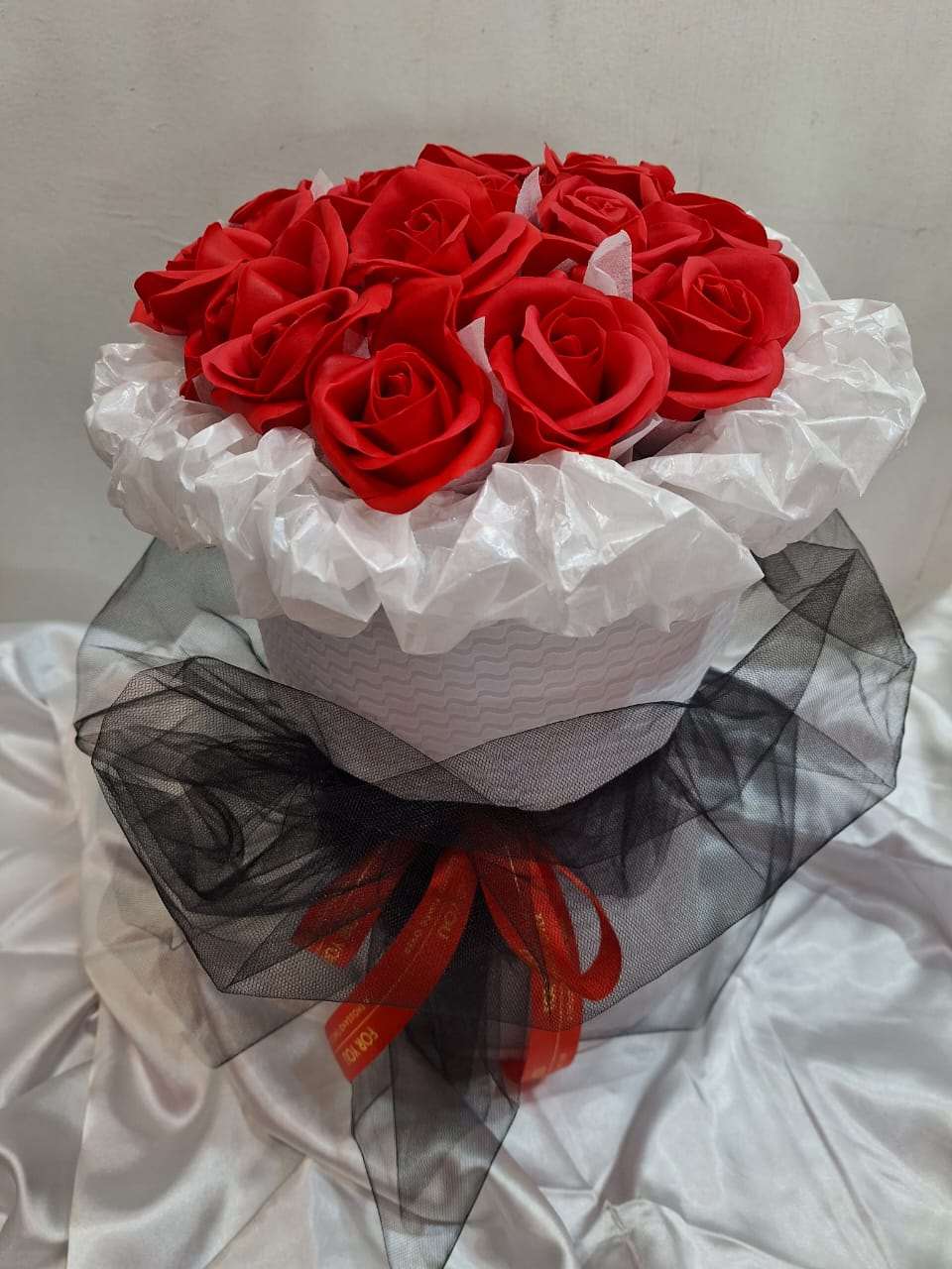 BRF-AS122 ARTIFICIAL & SOAP FLOWER BOUQUET