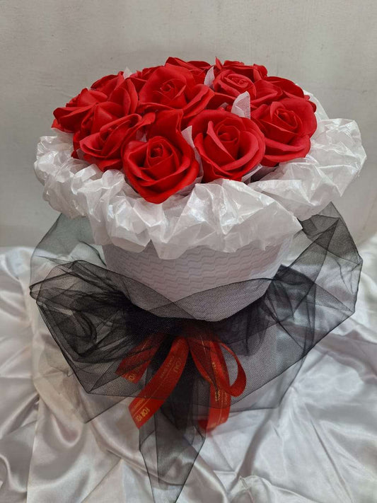 BRF-AS122 ARTIFICIAL & SOAP FLOWER BOUQUET