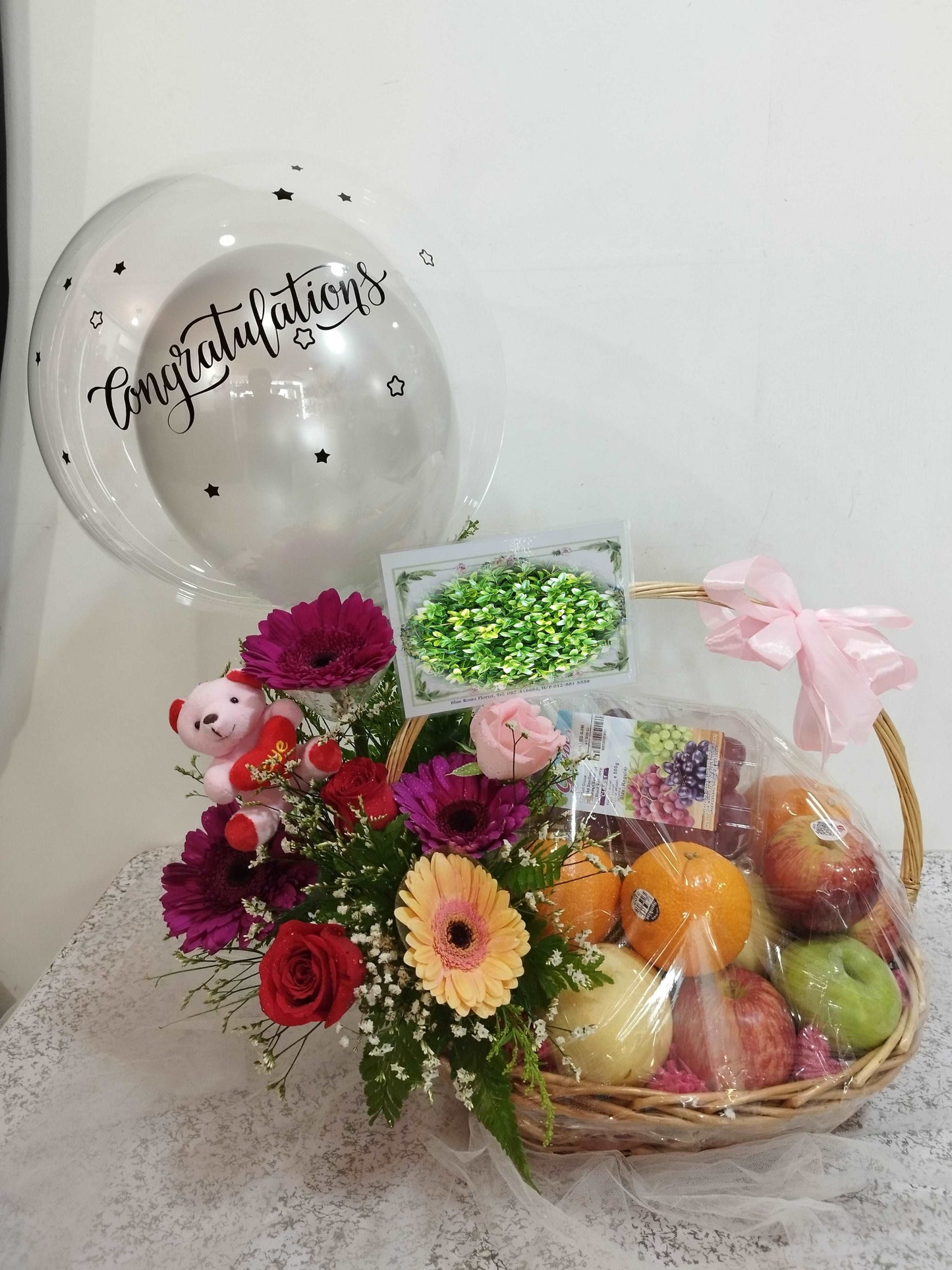 BRF-FB106 FRUIT FLOWER BASKET