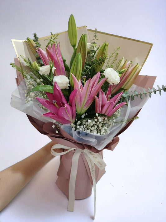 BRF-LB103 LILY BOUQUET