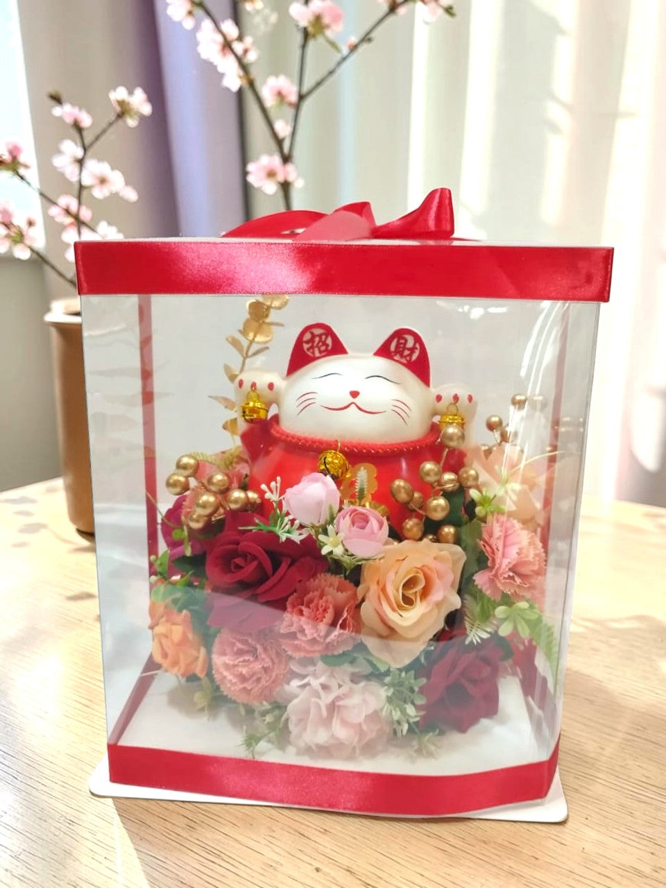 BRF-OA144 GRAND OPENING FLOWER ARRANGEMENT - ARTIFICIAL FLOWERS