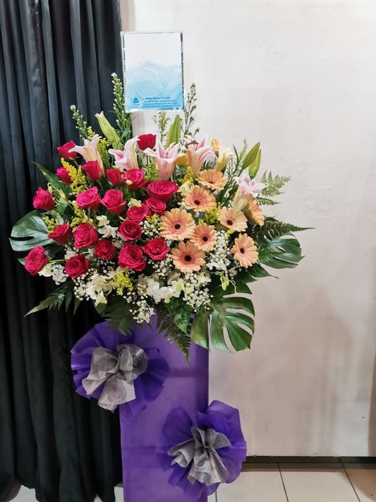 BRF-OF126 GRAND OPENING FLOWER STAND - FRESH FLOWERS
