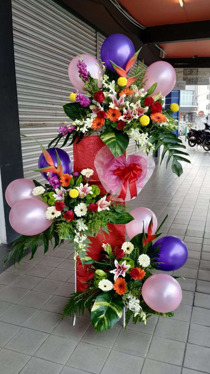 BRF-OF135 Grand Opening Flower Stand