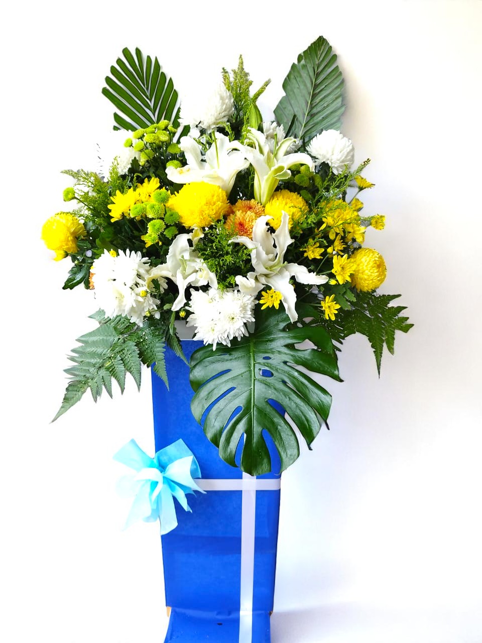 BRF-SC139 CONDOLENCE FLOWER STAND - SINGLE TIER