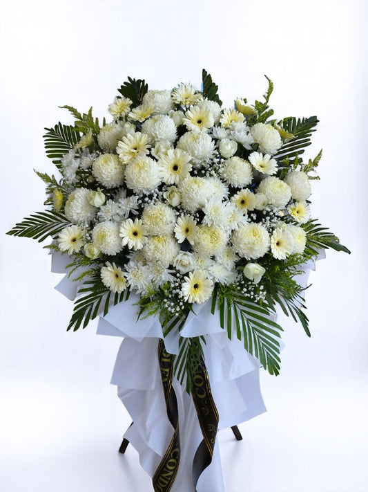BRF-SC142 CONDOLENCE FLOWER STAND - SINGLE TIER