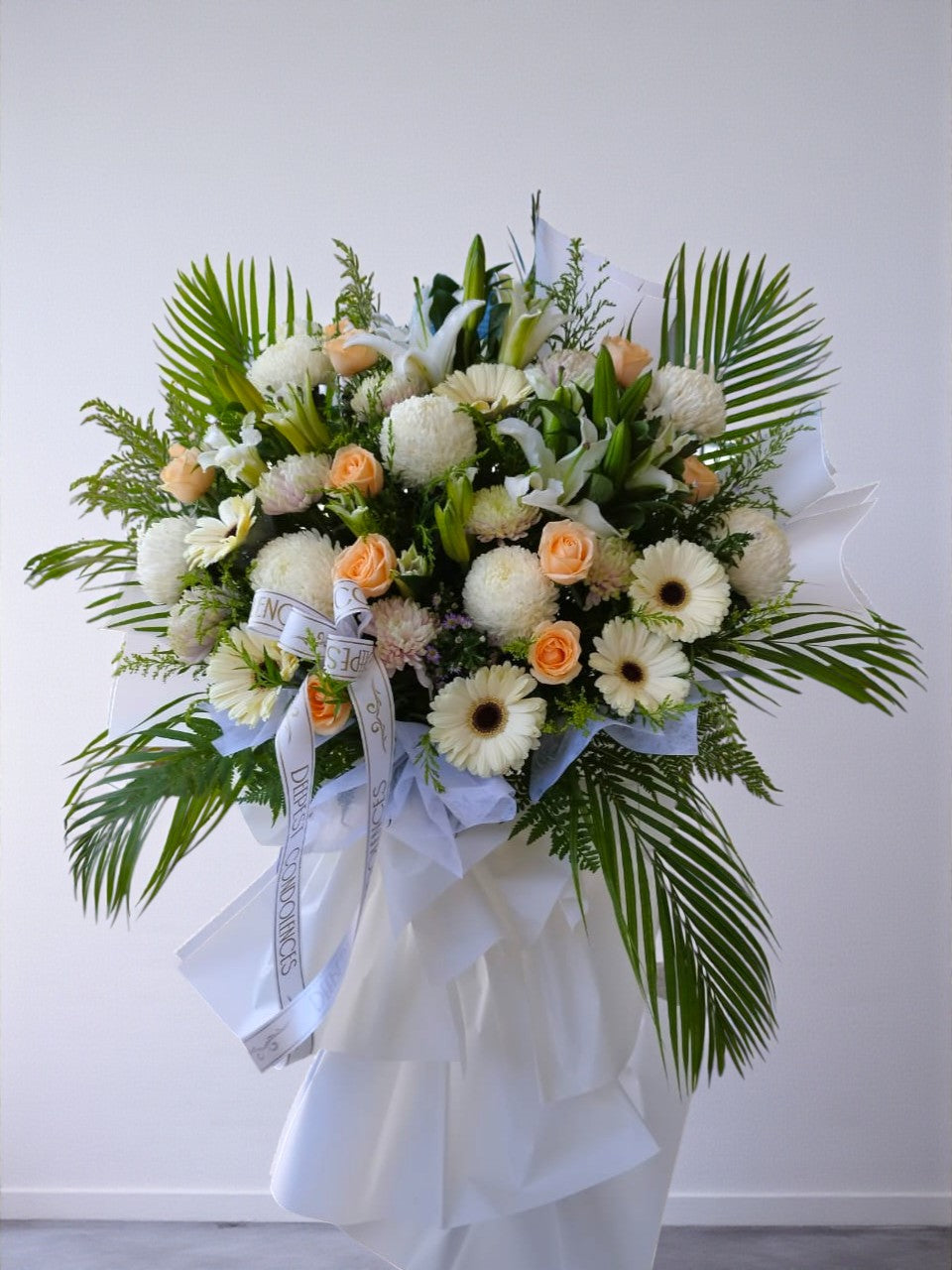 BRF-SC146 CONDOLENCE FLOWER STAND - SINGLE TIER