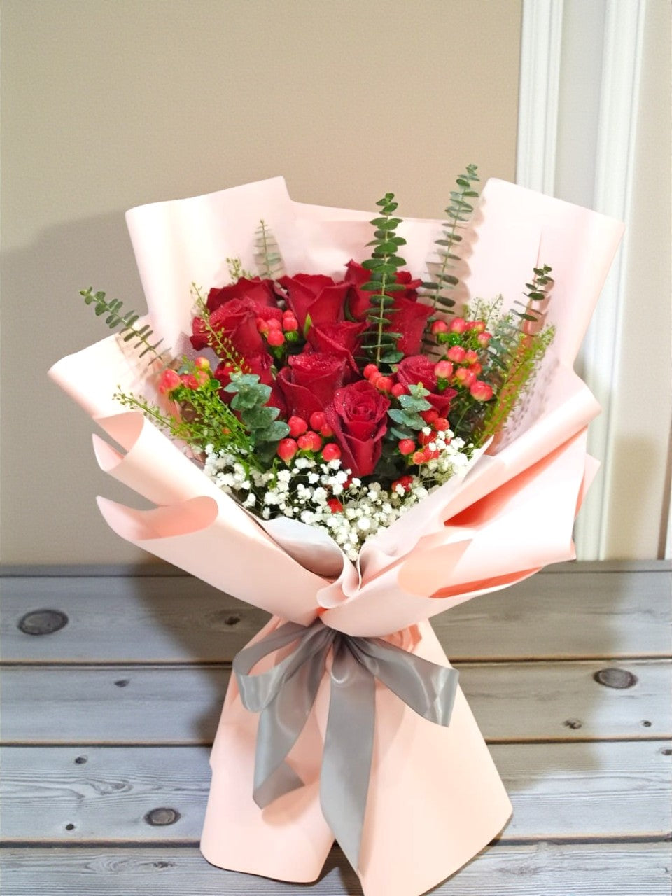 BRF-V26RB103 VALENTINE ROSE BOUQUET