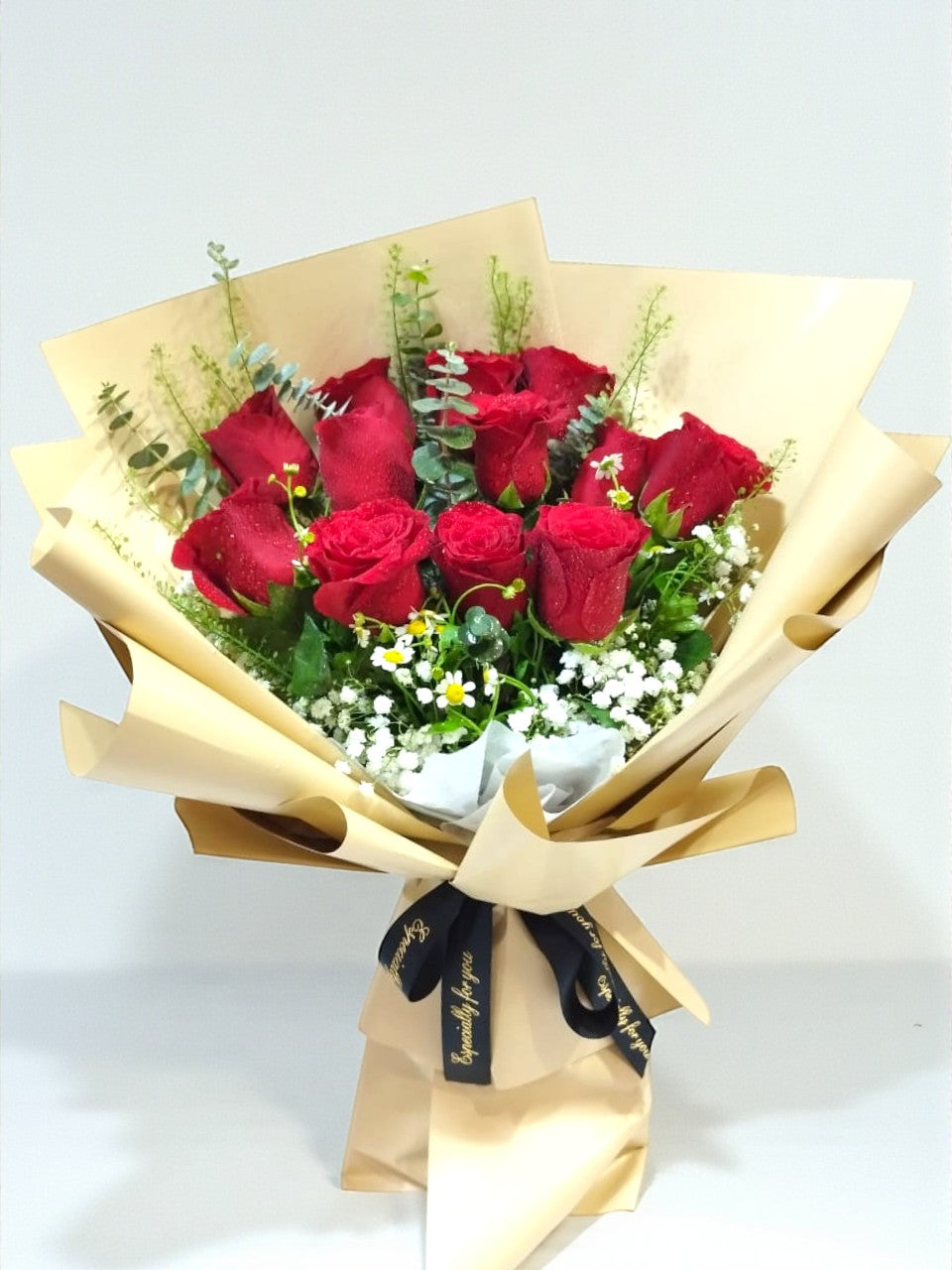 BRF-V26RB111 VALENTINE ROSE BOUQUET