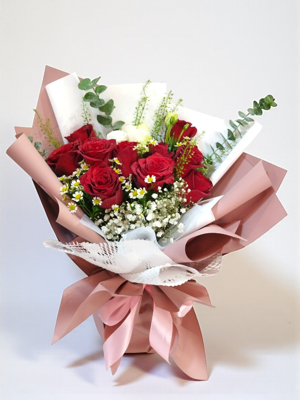 BRF-V26RB119 VALENTINE ROSE BOUQUET
