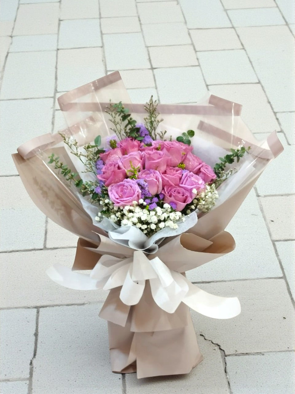 BRF-V26RB121 VALENTINE ROSE BOUQUET