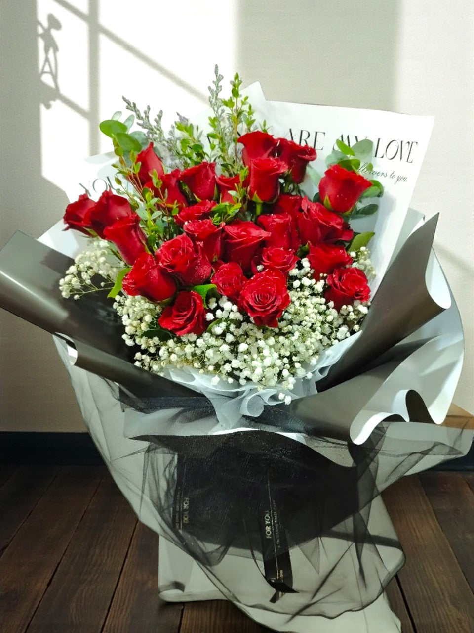 BRF-V26RB130 VALENTINE ROSE BOUQUET