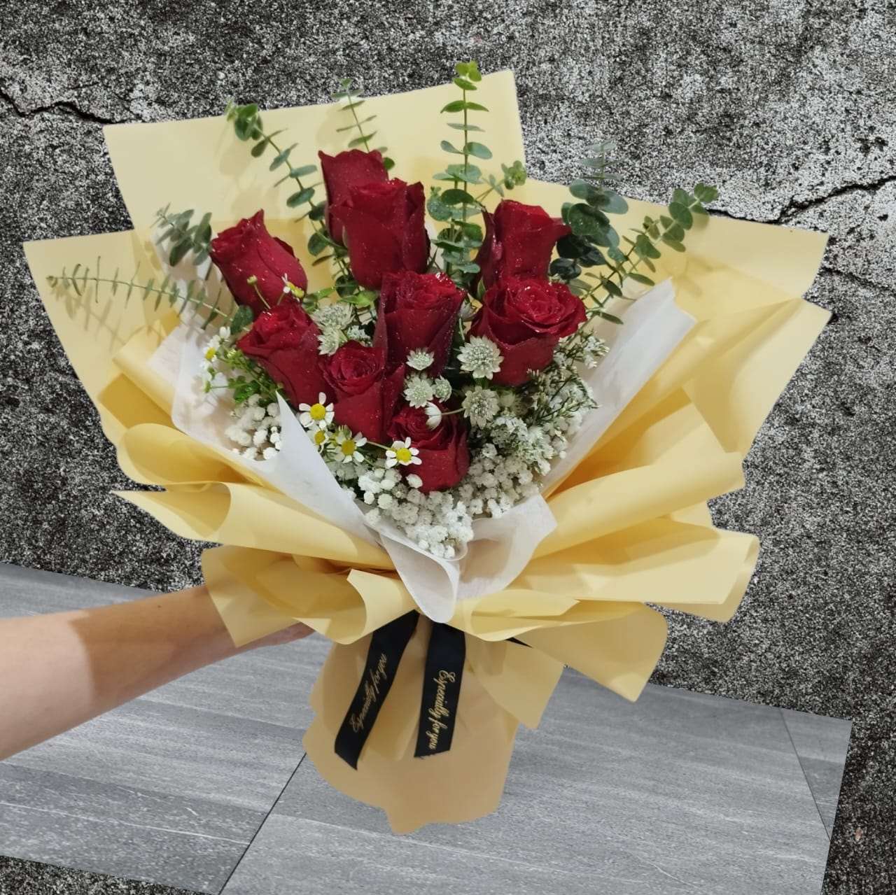 BRF-VRB109 VALENTINE ROSE BOUQUET