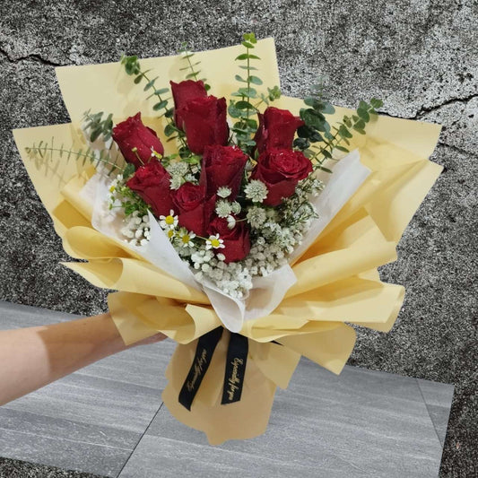 BRF-VRB109 VALENTINE ROSE BOUQUET