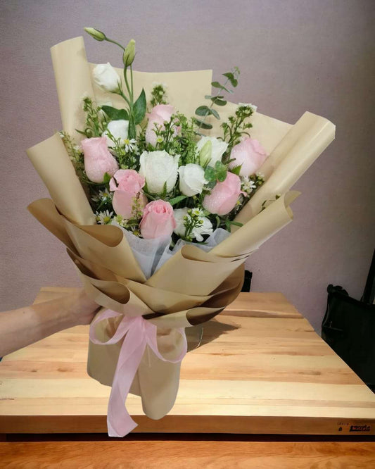 BRF-VRB114 VALENTINE ROSE BOUQUET