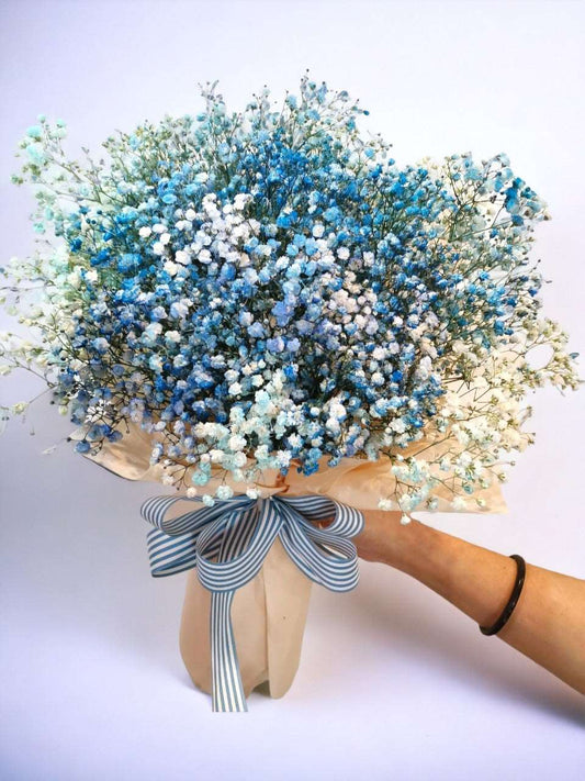 BRF-VRB127 VALENTINE BABY BREATH BOUQUET