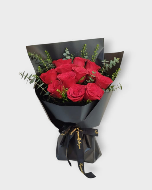 BRF-VRB135 VALENTINE ROSE BOUQUET