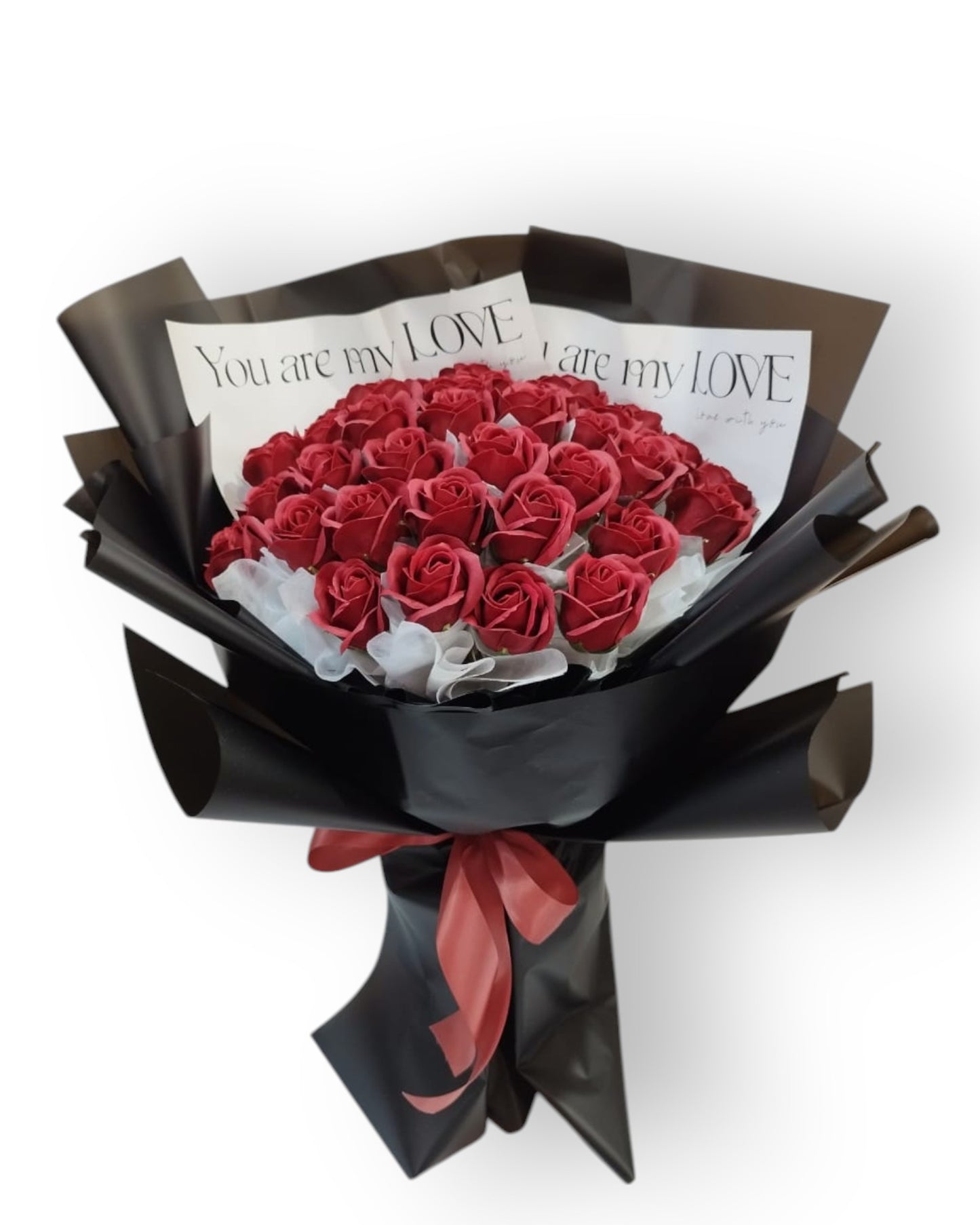 BRF-VSB118 VALENTINE SOAP FLOWER BOUQUET