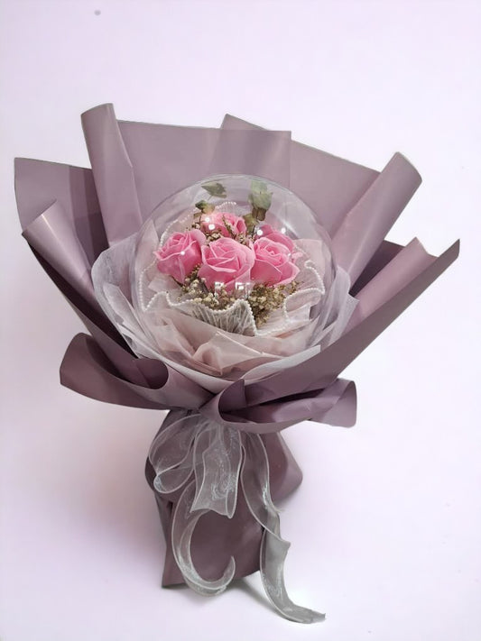 BRF-AS109 ARTIFICIAL & SOAP FLOWER BOUQUET