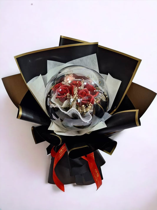 BRF-AS110 ARTIFICIAL & SOAP FLOWER BOUQUET