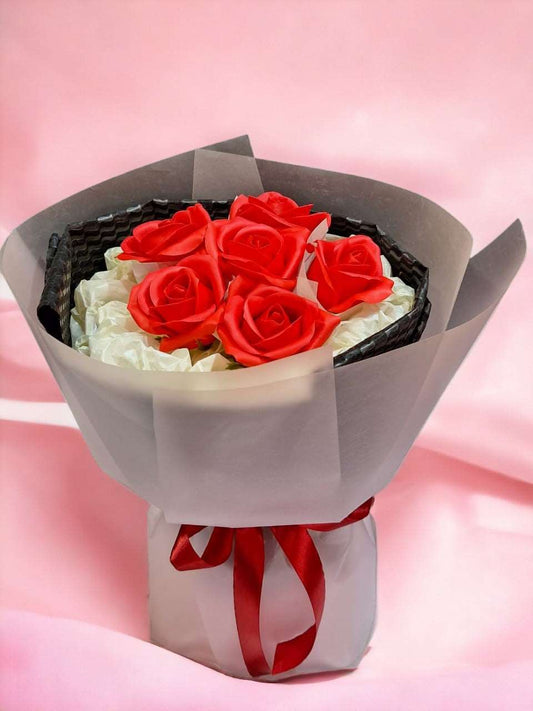 BRF-AS112 ARTIFICIAL & SOAP FLOWER BOUQUET