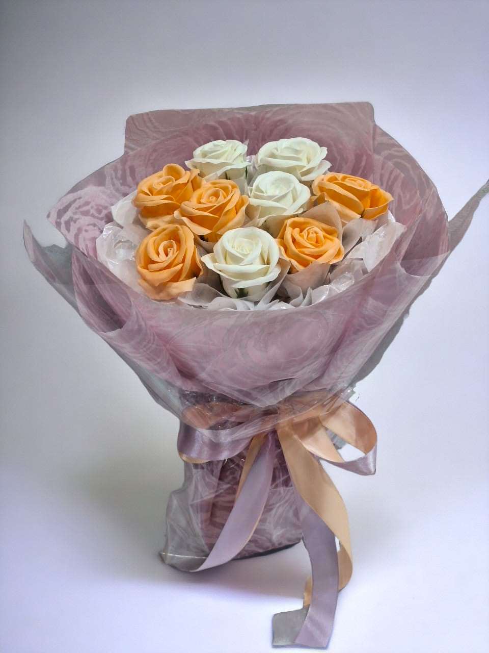 BRF-AS116 ARTIFICIAL & SOAP FLOWER BOUQUET