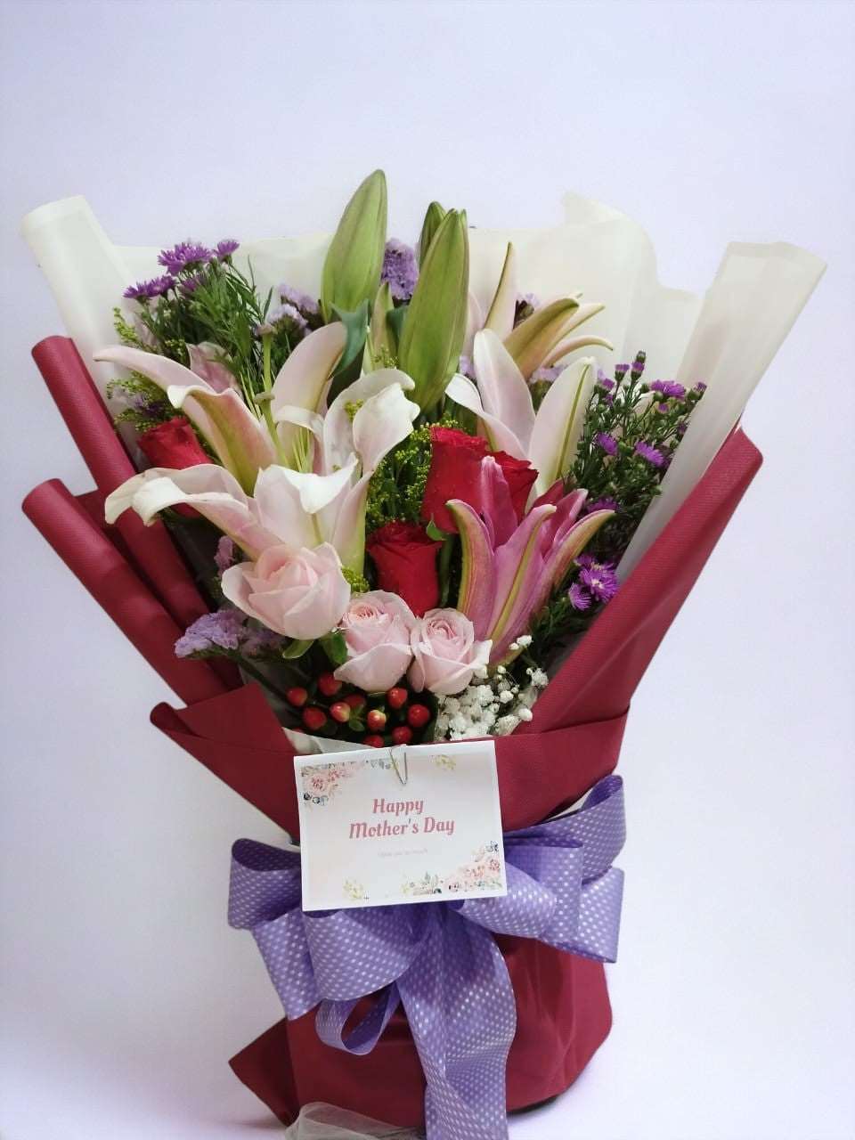 BRF-LB105 LILY BOUQUET