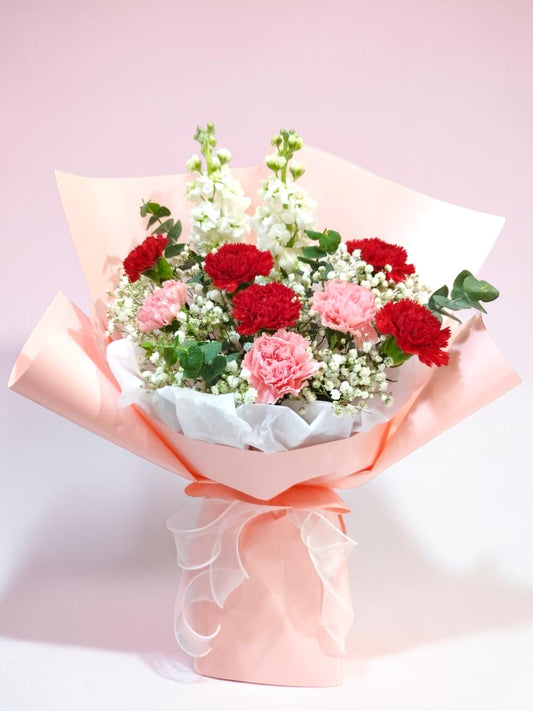 BRF-MD26F116 MOTHER'S DAY CARNATION BOUQUET