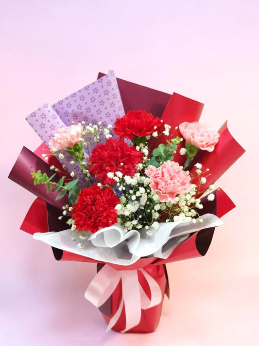 BRF-MD26F118 MOTHER'S DAY CARNATION BOUQUET