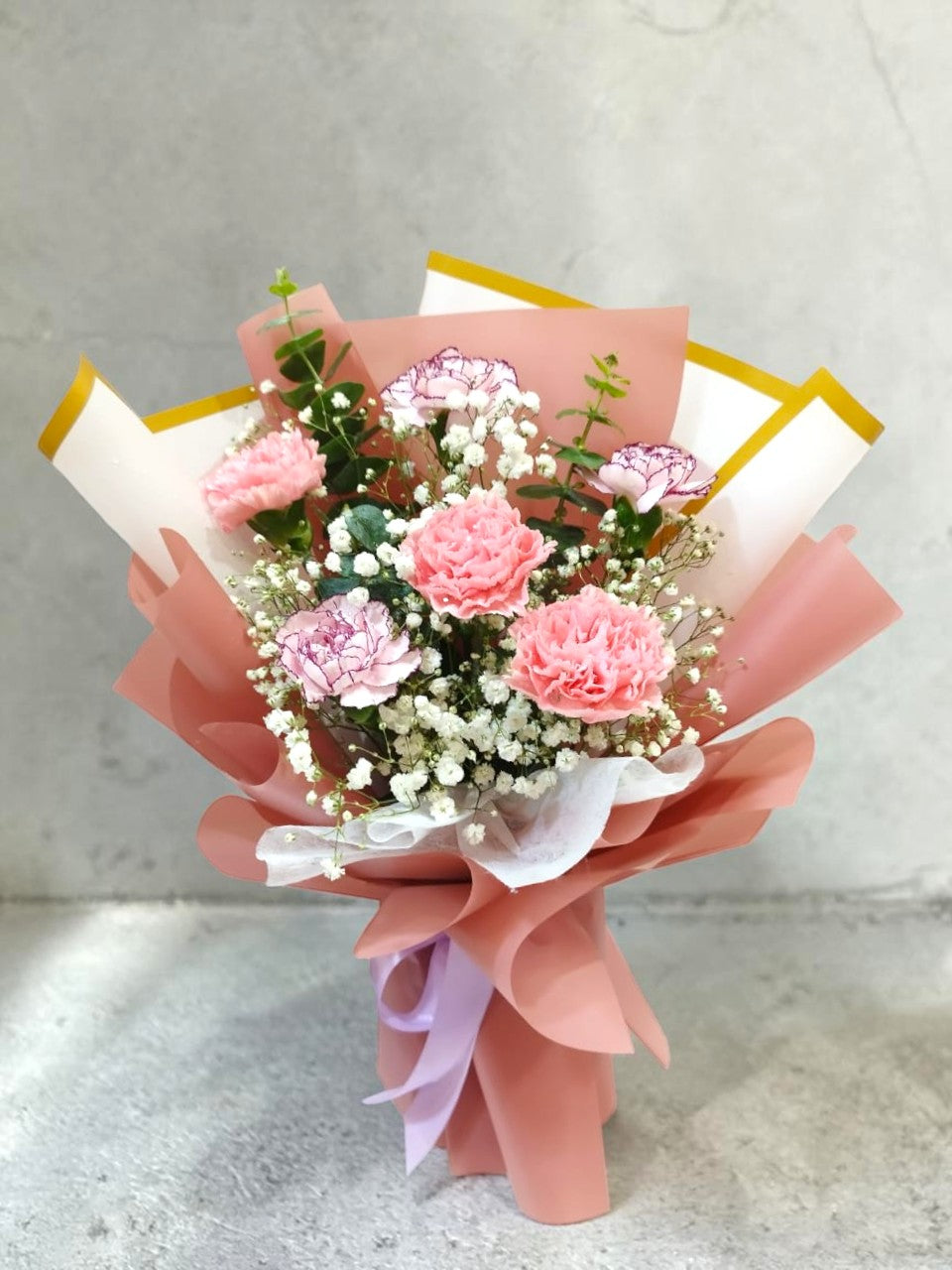 BRF-MD26F119 MOTHER'S DAY CARNATION BOUQUET