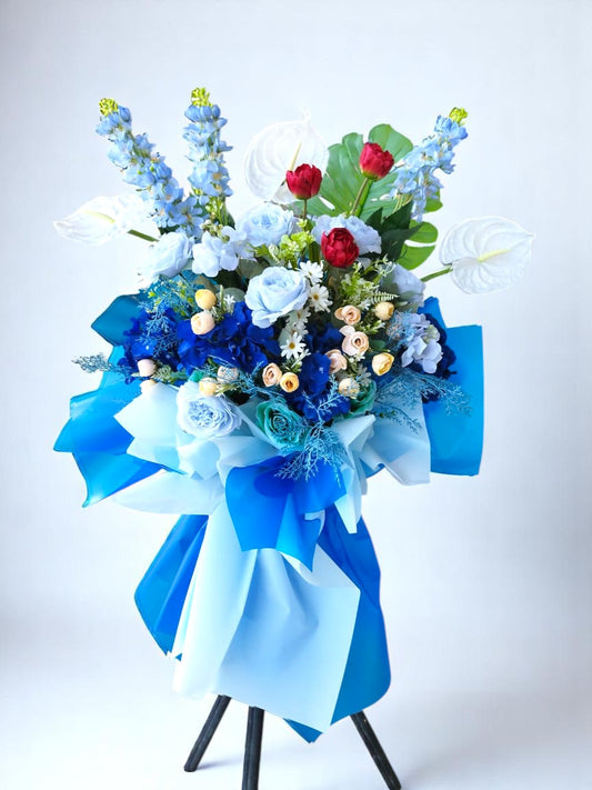 BRF-OA122 GRAND OPENING FLOWER STAND - ARTIFICIAL FLOWERS