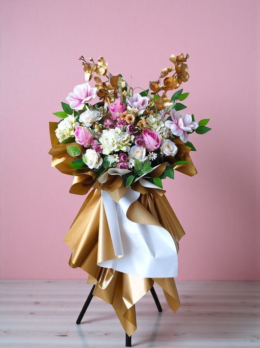 BRF-OA131 GRAND OPENING FLOWER STAND - ARTIFICIAL FLOWERS