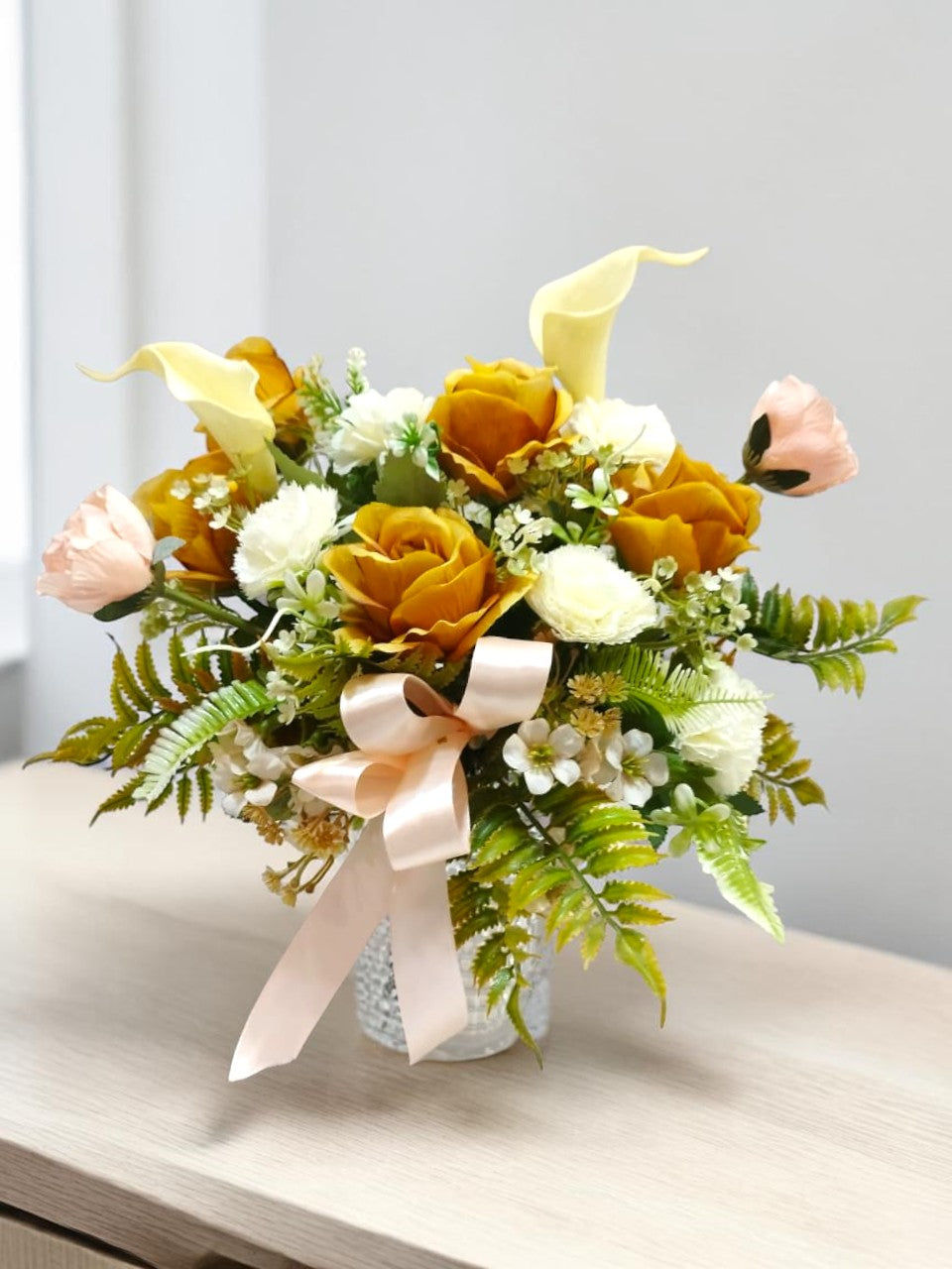 BRF-OA142 GRAND OPENING FLOWER ARRANGEMENT - ARTIFICIAL FLOWERS