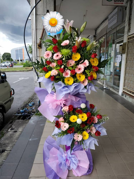 BRF-OF122 GRAND OPENING FLOWER STAND - FRESH FLOWERS