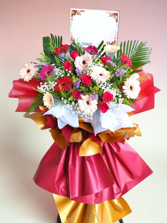 BRF-OF147 GRAND OPENING FLOWER STAND - FRESH FLOWERS