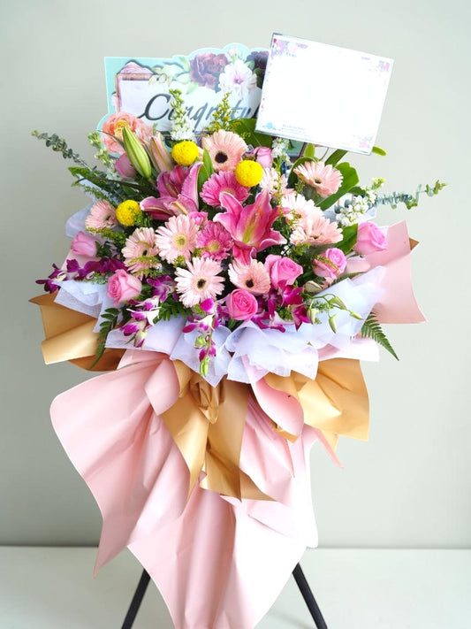 BRF-OF149 GRAND OPENING FLOWER STAND - FRESH FLOWERS