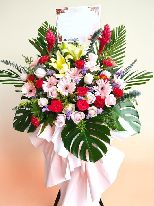 BRF-OF150 GRAND OPENING FLOWER STAND - FRESH FLOWERS