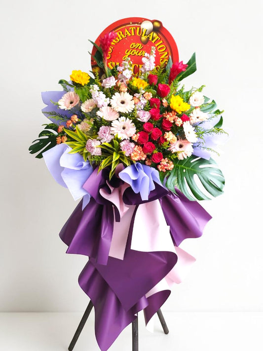 BRF-OF152 GRAND OPENING FLOWER STAND - FRESH FLOWERS