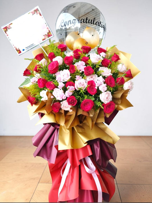 BRF-OF153 GRAND OPENING FLOWER STAND - FRESH FLOWERS