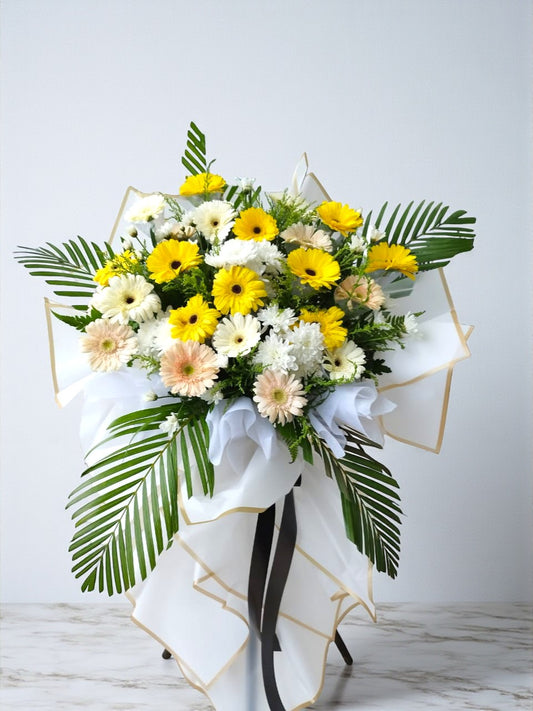 BRF-SC145 CONDOLENCE FLOWER STAND - SINGLE TIER