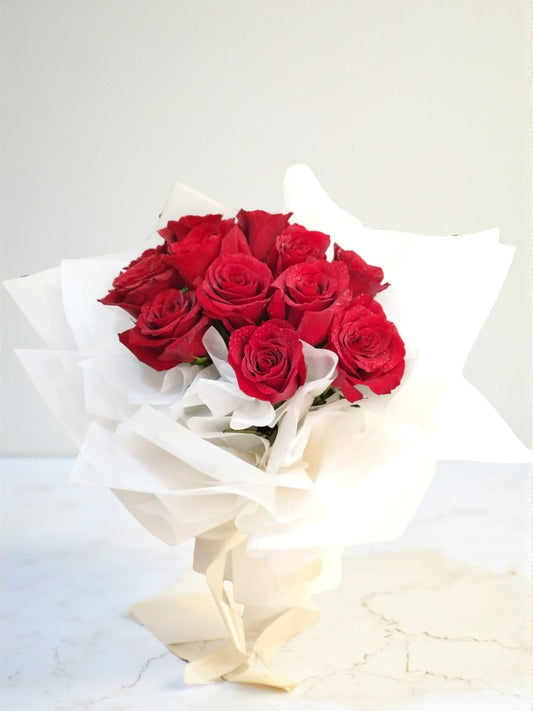BRF-V26RB104 VALENTINE ROSE BOUQUET
