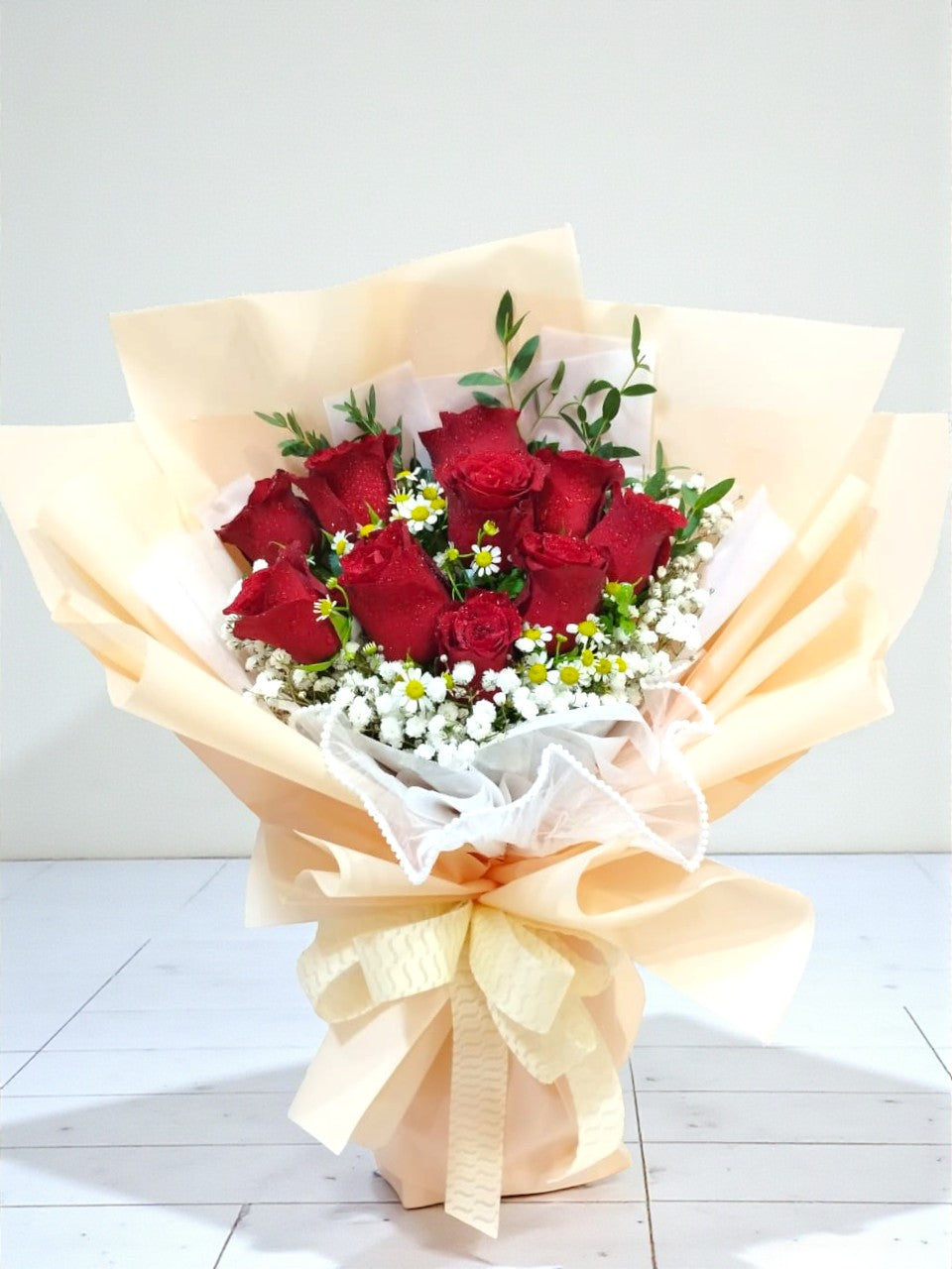 BRF-V26RB108 VALENTINE ROSE BOUQUET