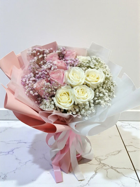 BRF-V26RB120 VALENTINE ROSE BOUQUET