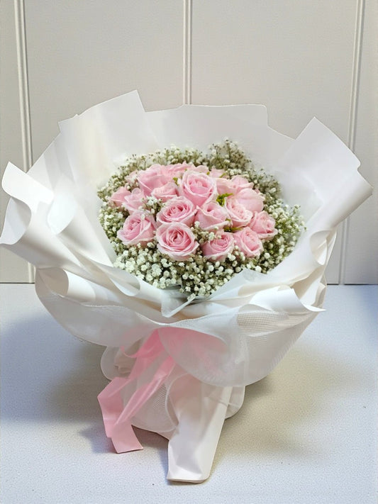 BRF-V26RB126 VALENTINE ROSE BOUQUET