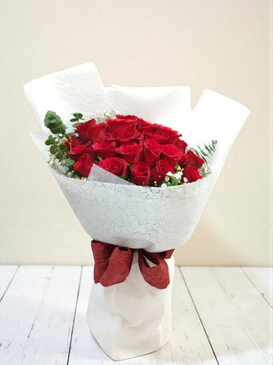BRF-V26RB133 VALENTINE ROSE BOUQUET