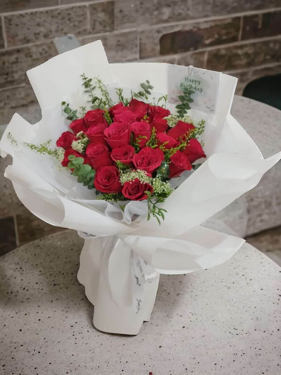 BRF-VRB119 VALENTINE ROSE BOUQUET