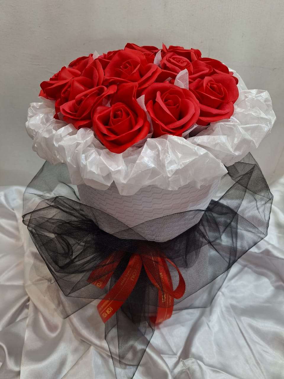 BRF-VSB113 VALENTINE SOAP FLOWER BOUQUET